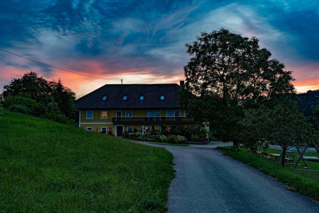 Ferienhof Am Landsberg Obergrunburg ภายนอก รูปภาพ
